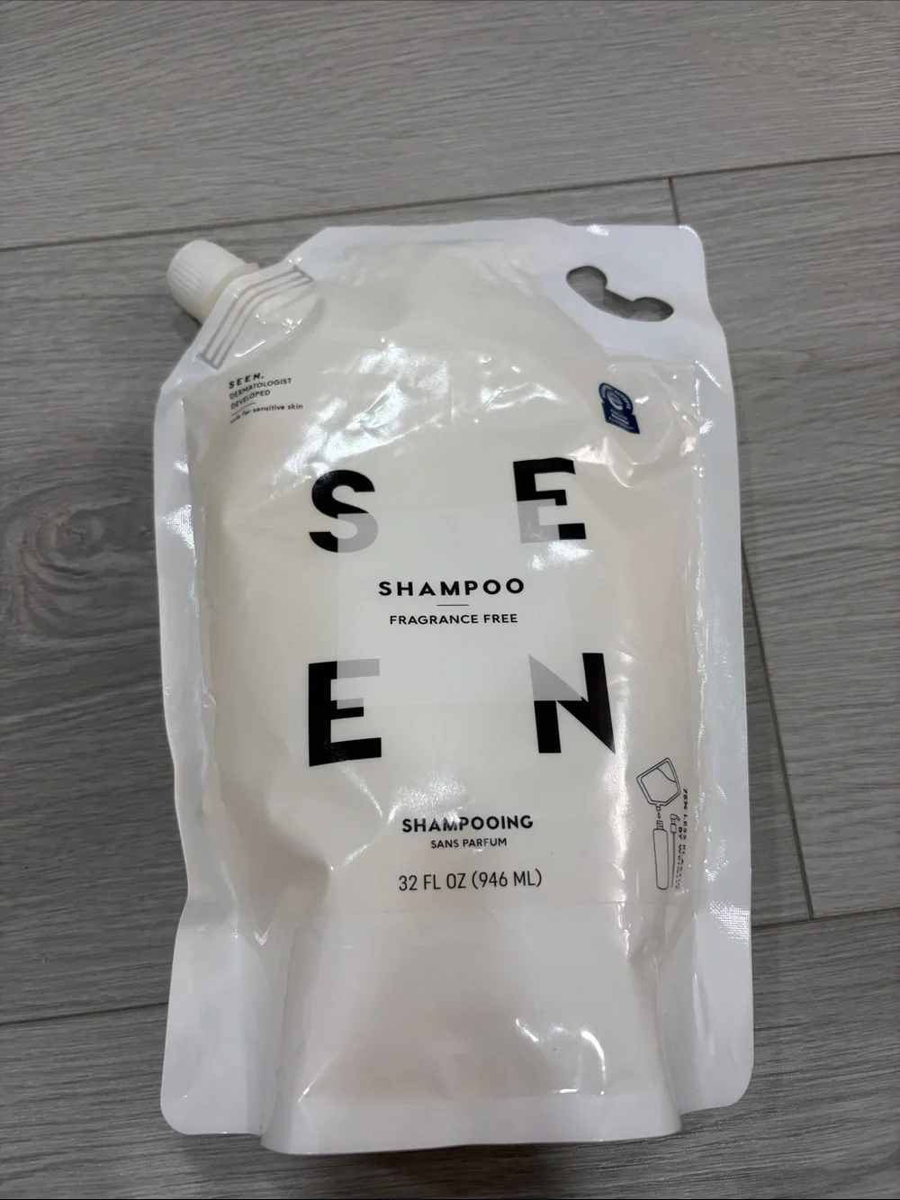 Seen shampoo
